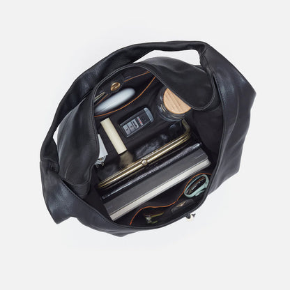 La Jolla Hobo Black Shoulder Bag