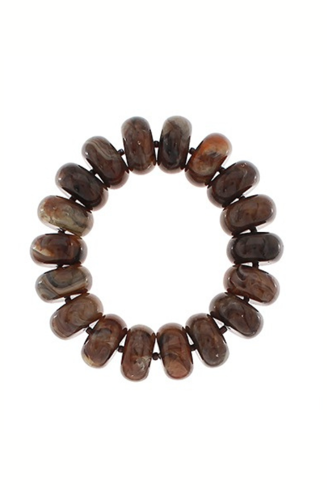 Just Trust Me Brown Bracelet
