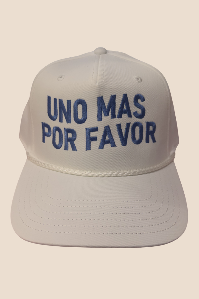 Uno Mas Por Favor White Cap