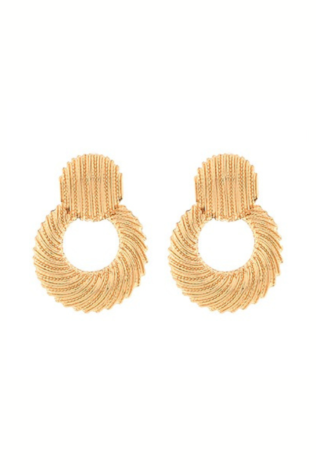 Check the Agenda Earrings