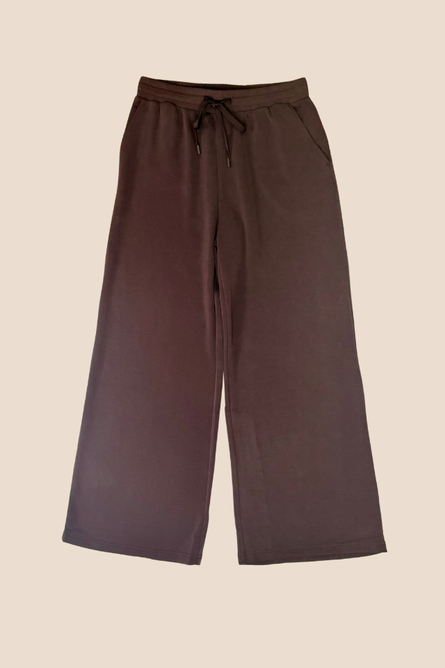 Keeping Cozy Espresso Pants