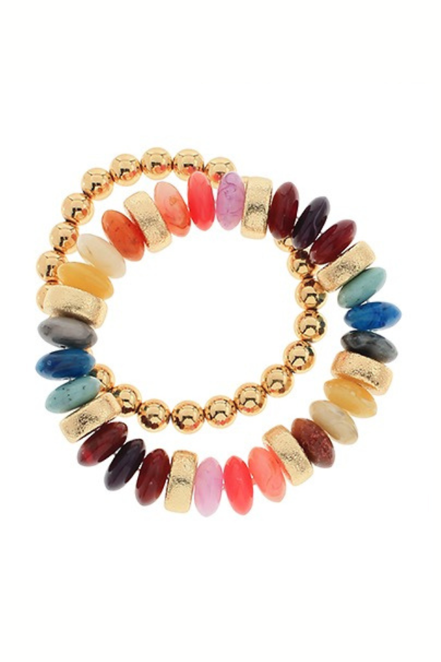 Uptown Glow Multicolor Bracelet Set