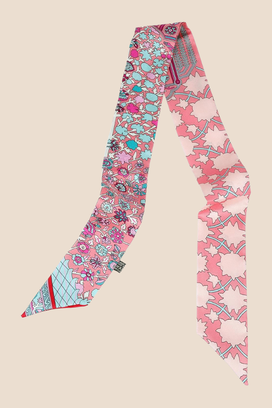 Floral Fever Satin Scarf