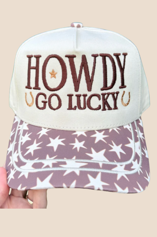 Howdy Go Lucky Star Cap