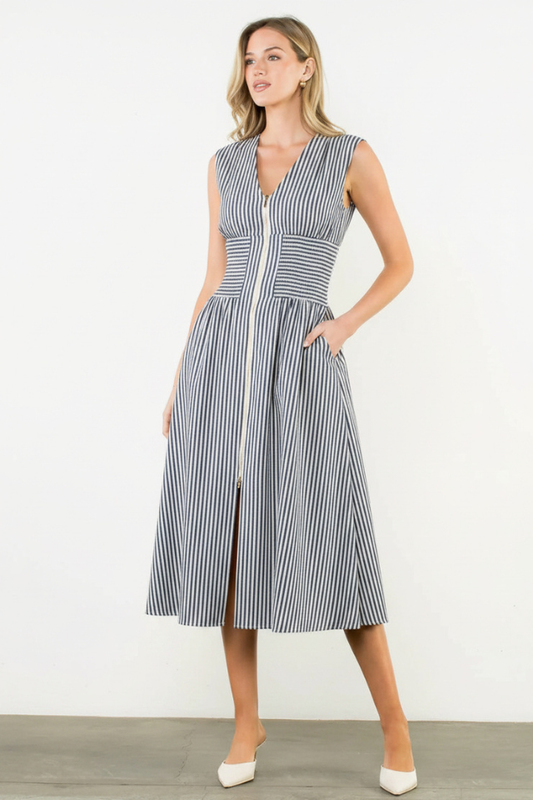 Coastline Cruise Midi Dress