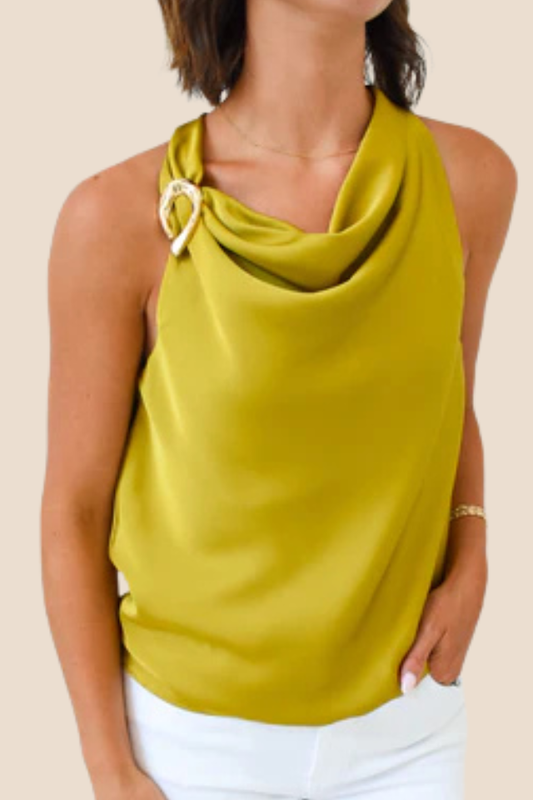 Gilded Glamour Top