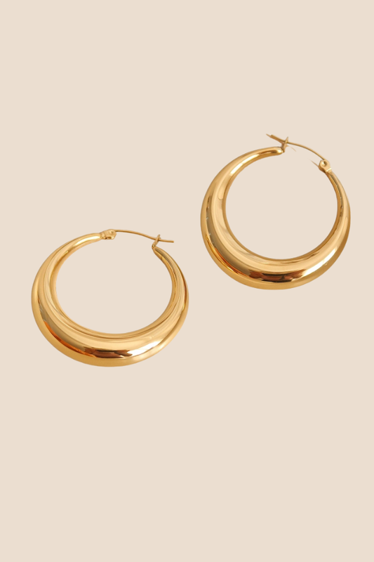 Galene Classic Large Hoop Earring