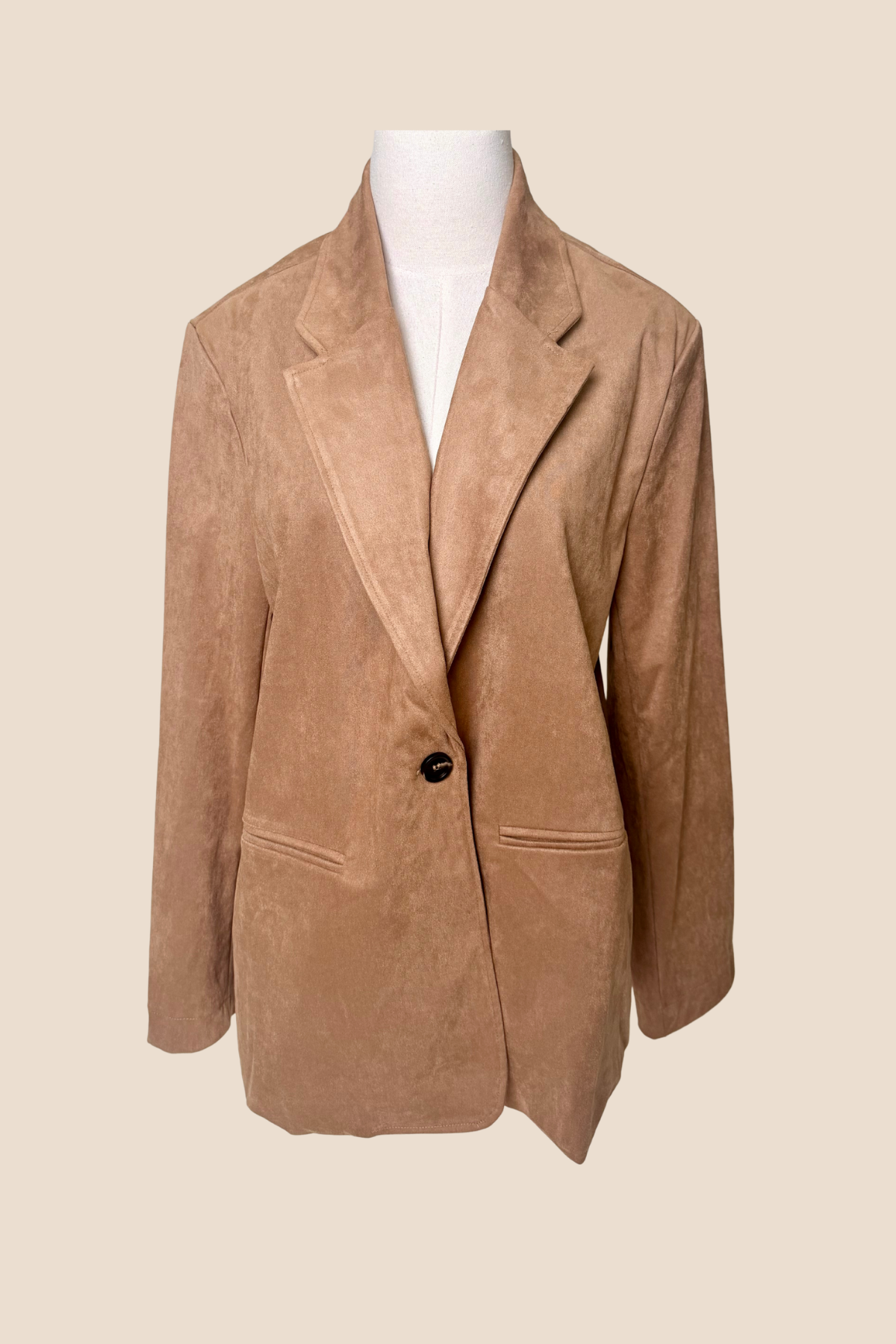 The Aspen Taupe Blazer