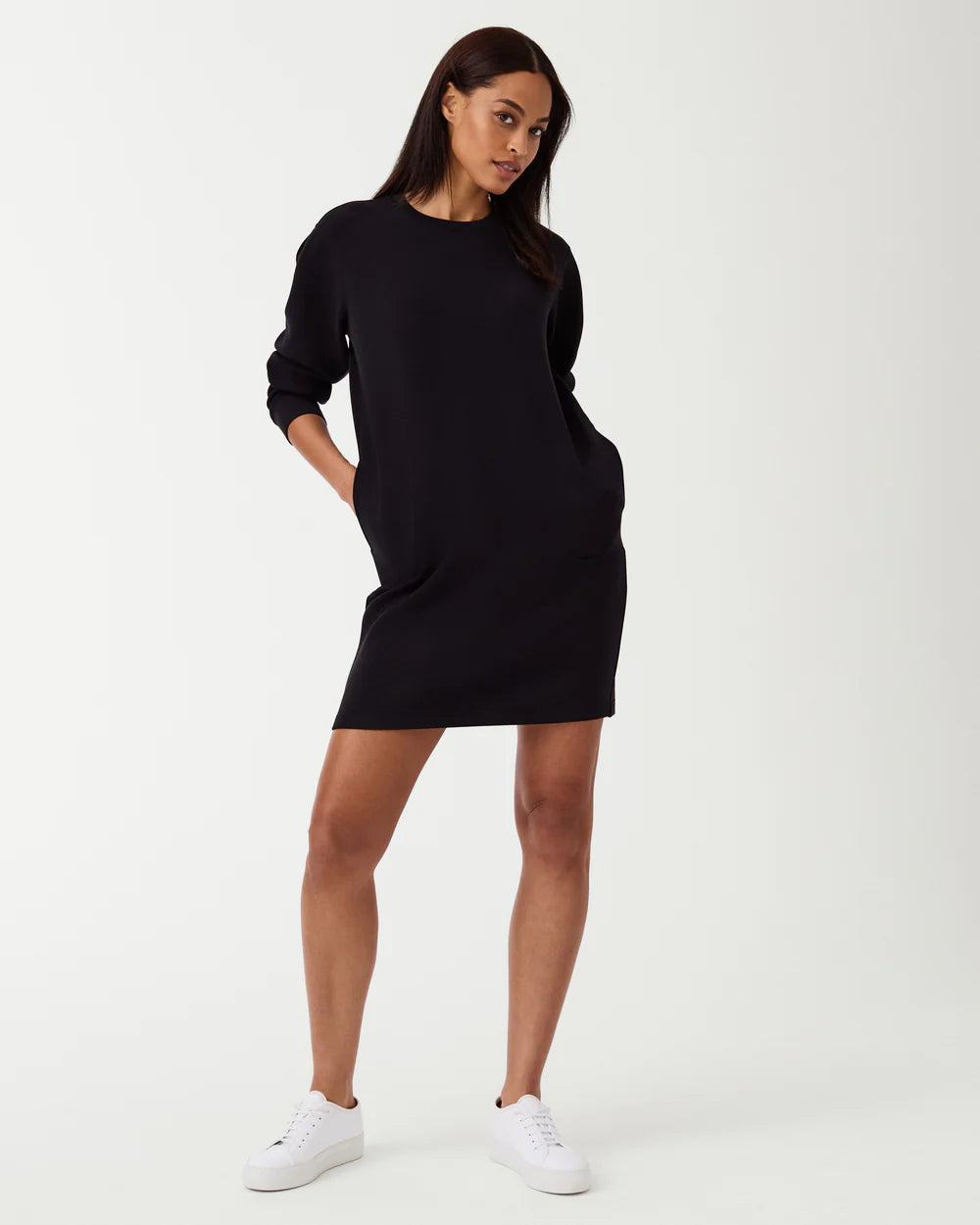 AirEssentials Crew Neck Very Black  Dress