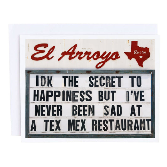 Tex Mex Card Car