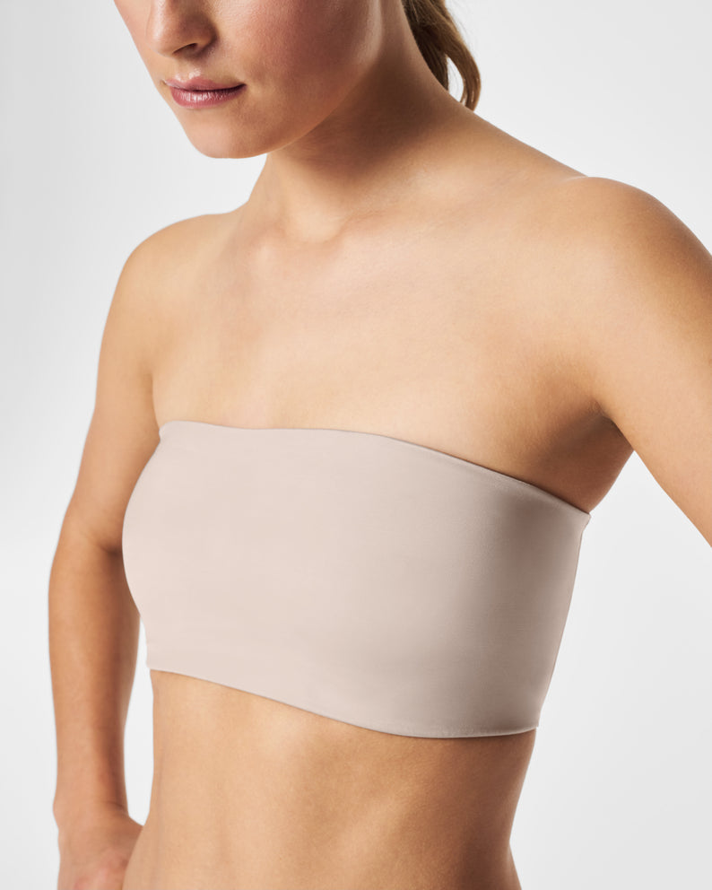 Suit Your Fancy Champagne Beige Bandeau Bra