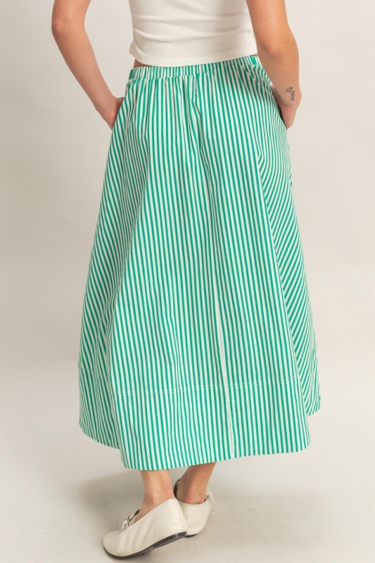 Peace of Mind Green Skirt