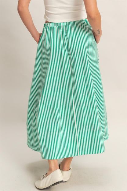 Peace of Mind Green Skirt