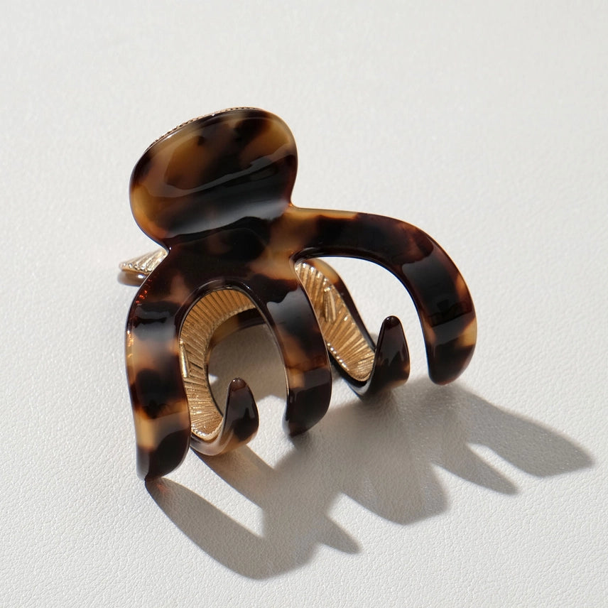 Jade Vintage Metal Hair Clip