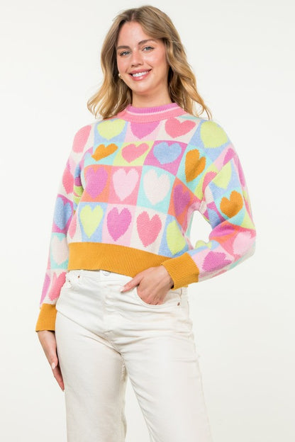 Colors of the Heart Sweater