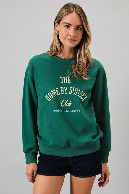 Home By Sunset Club Sweatshirt