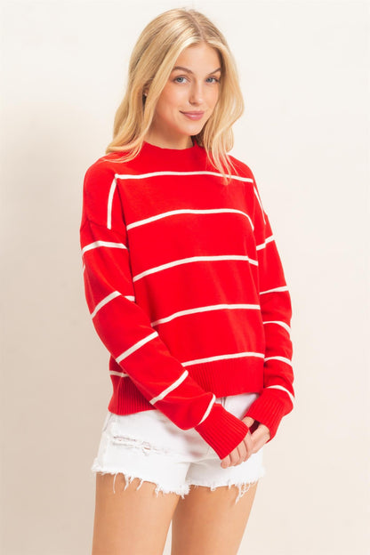 The Right Touch Red Sweater
