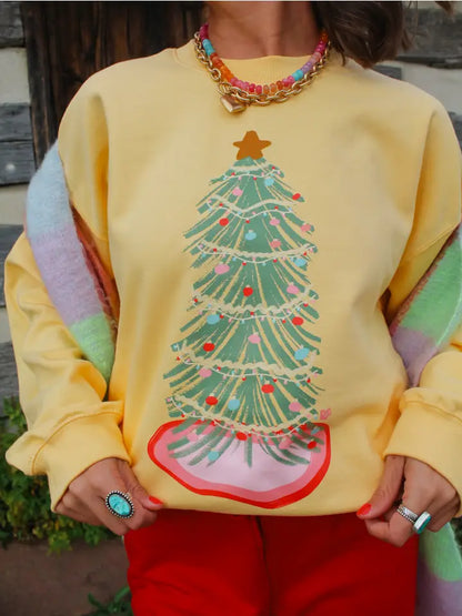 Festive Christmas Tree Sweatshirt