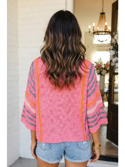 Artful Ease Sweater Top