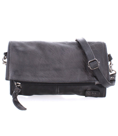 Amina Black DD Crossbody Clutch