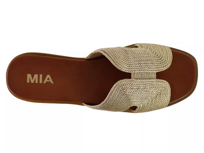 Dia Gold Flat Sandal