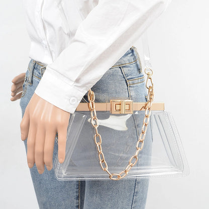 With Full Transparency Handbag