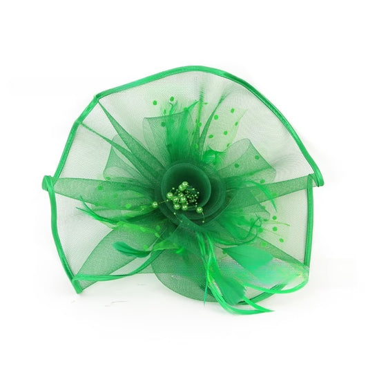 Triple Crown Green Fascinator