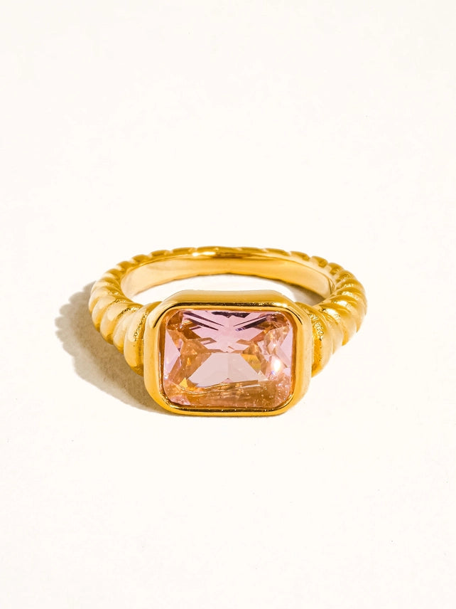 Laverne Pink Ring