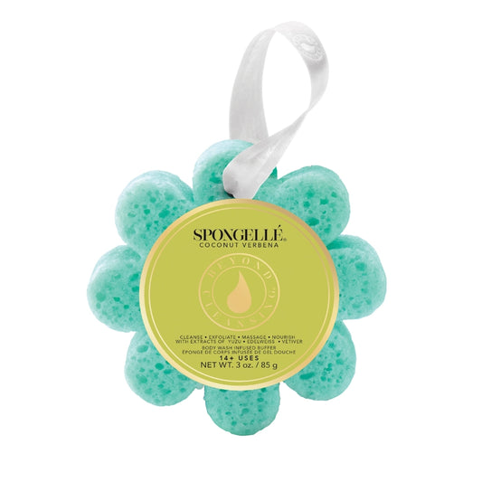 Wildflowers Body Wash Infused Buffer - Coconut Verbena