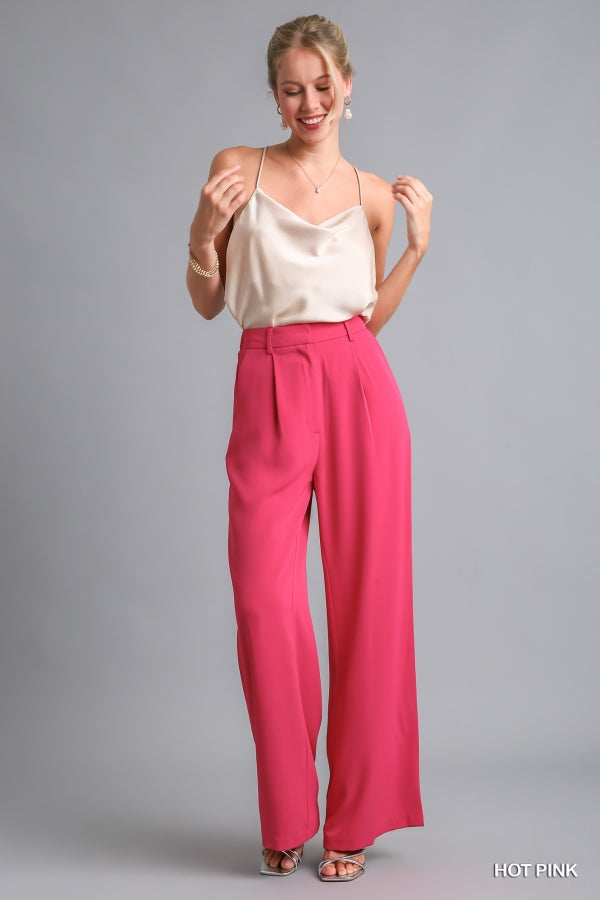 Pink pants, pink harem pants, long hot pink trousers : Urban Chic Coll –  Nuichan