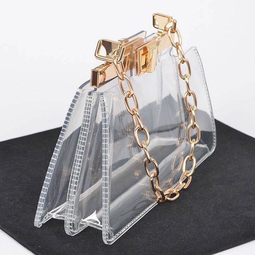 With Full Transparency Handbag