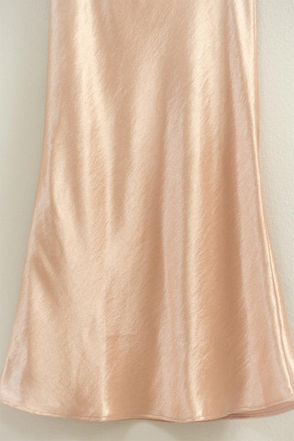 Never Been Better Dark Taupe Skirt
