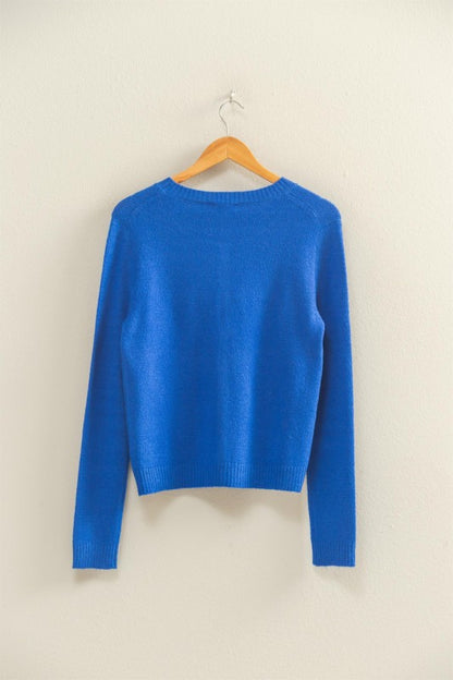 One and Done Blue Cardigan