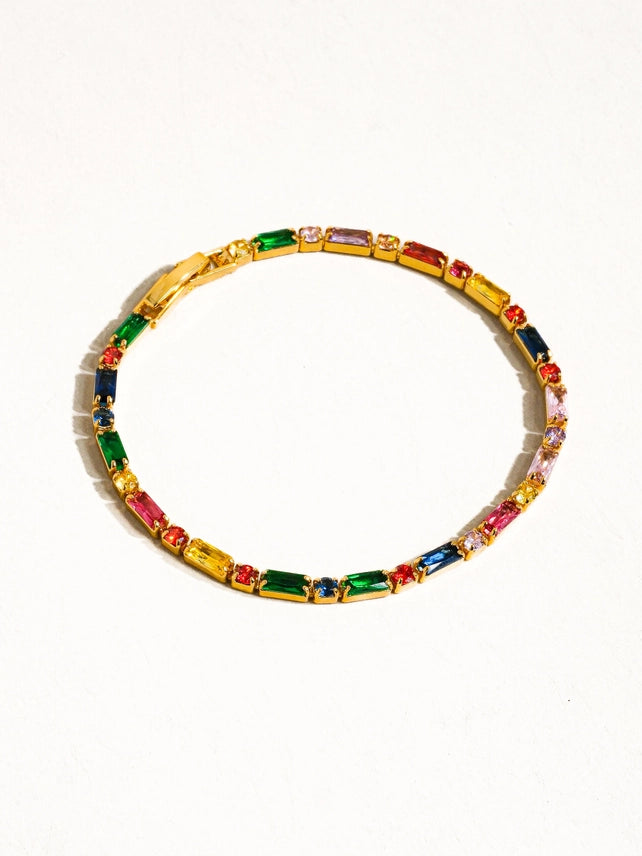 Shiloh Multicolor Crystal Bracelet