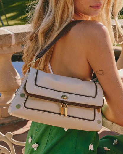 Beverly Med West End/Antique Gold Handbag