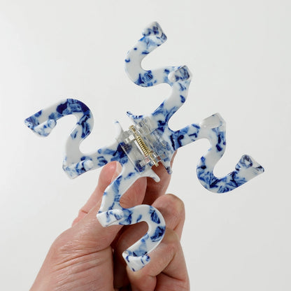 Coastal Blue Hair Clip