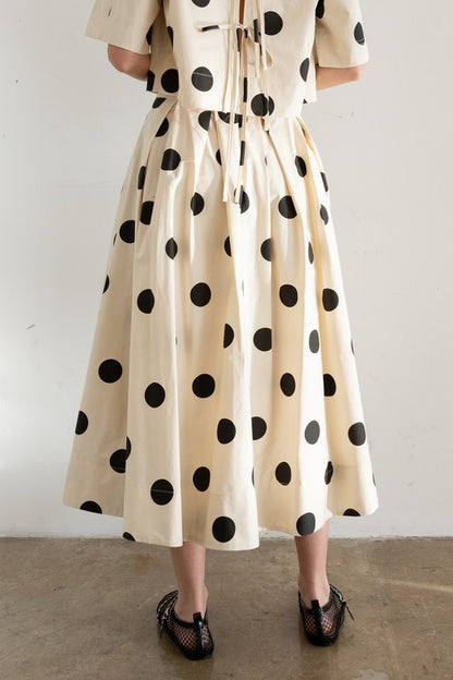 Every Dot Counts Skirt