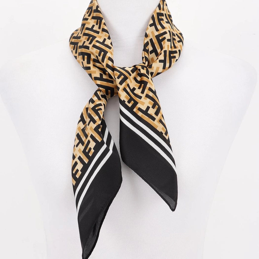 Golden Noir Scarf