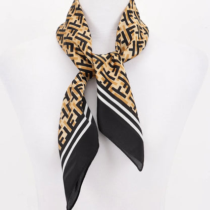 Golden Noir Scarf
