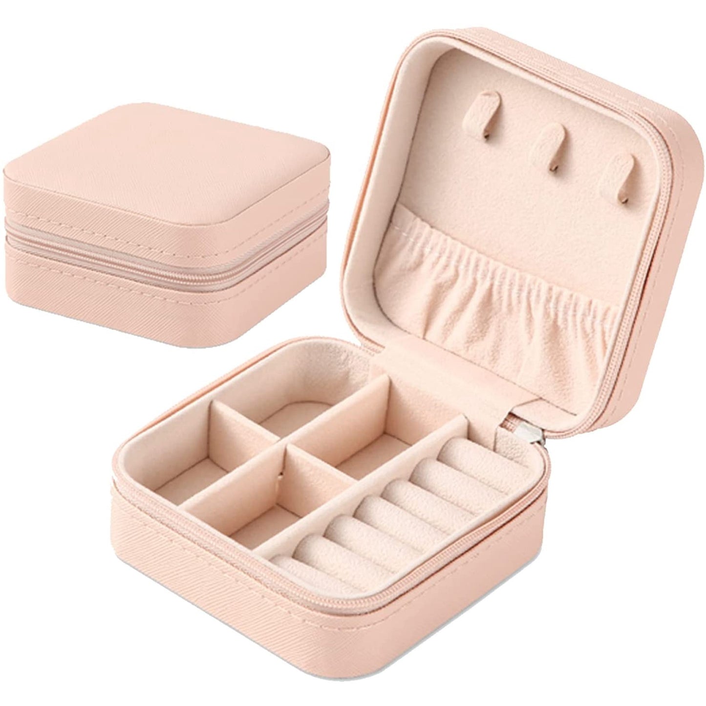 Travel Tan Small Jewelry Box