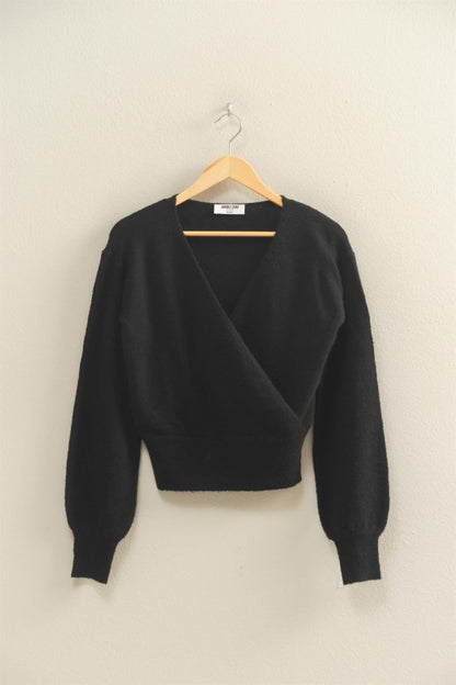Always in Rotation Black Sweater