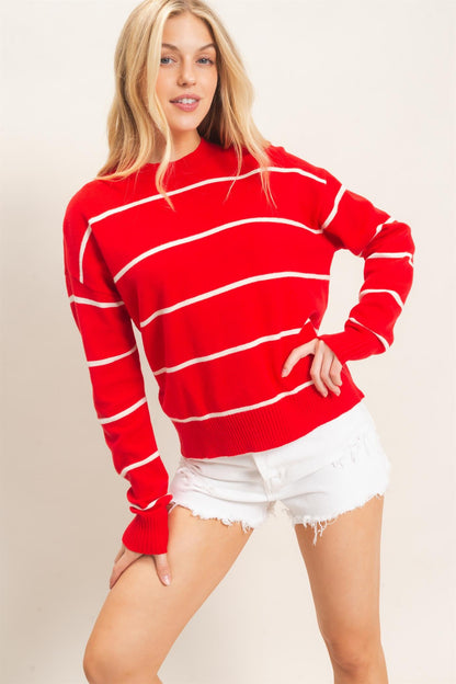 The Right Touch Red Sweater