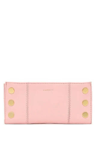 110 North  Flamingo/Brushed Gold Wallet