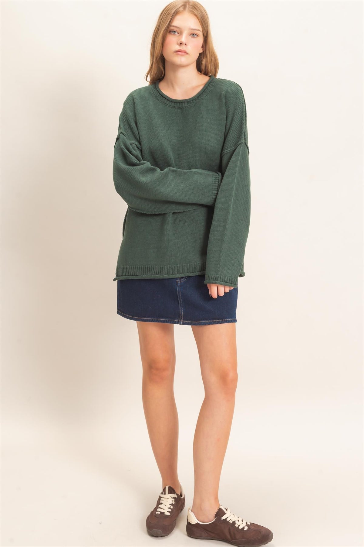 Parkside Green Sweater