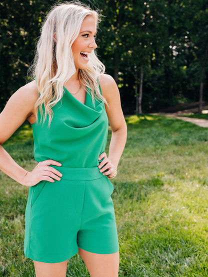 Date with Fate Kelly Green Top