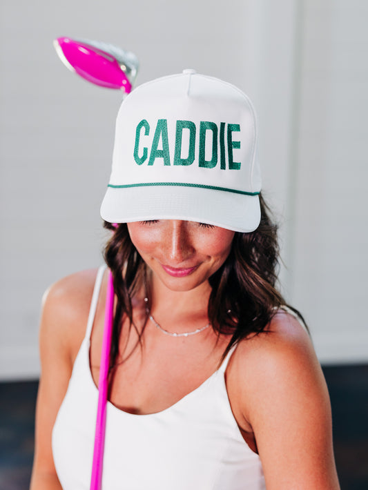Caddie White Cap