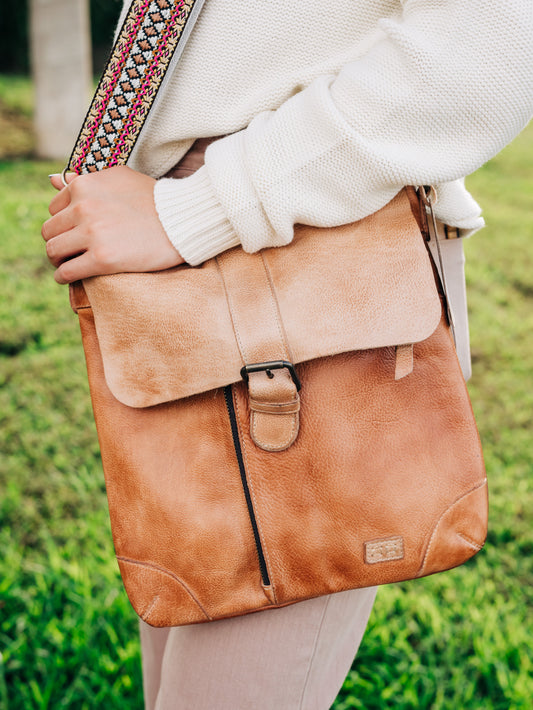 Jack Tan Oats Rustic Crossbody