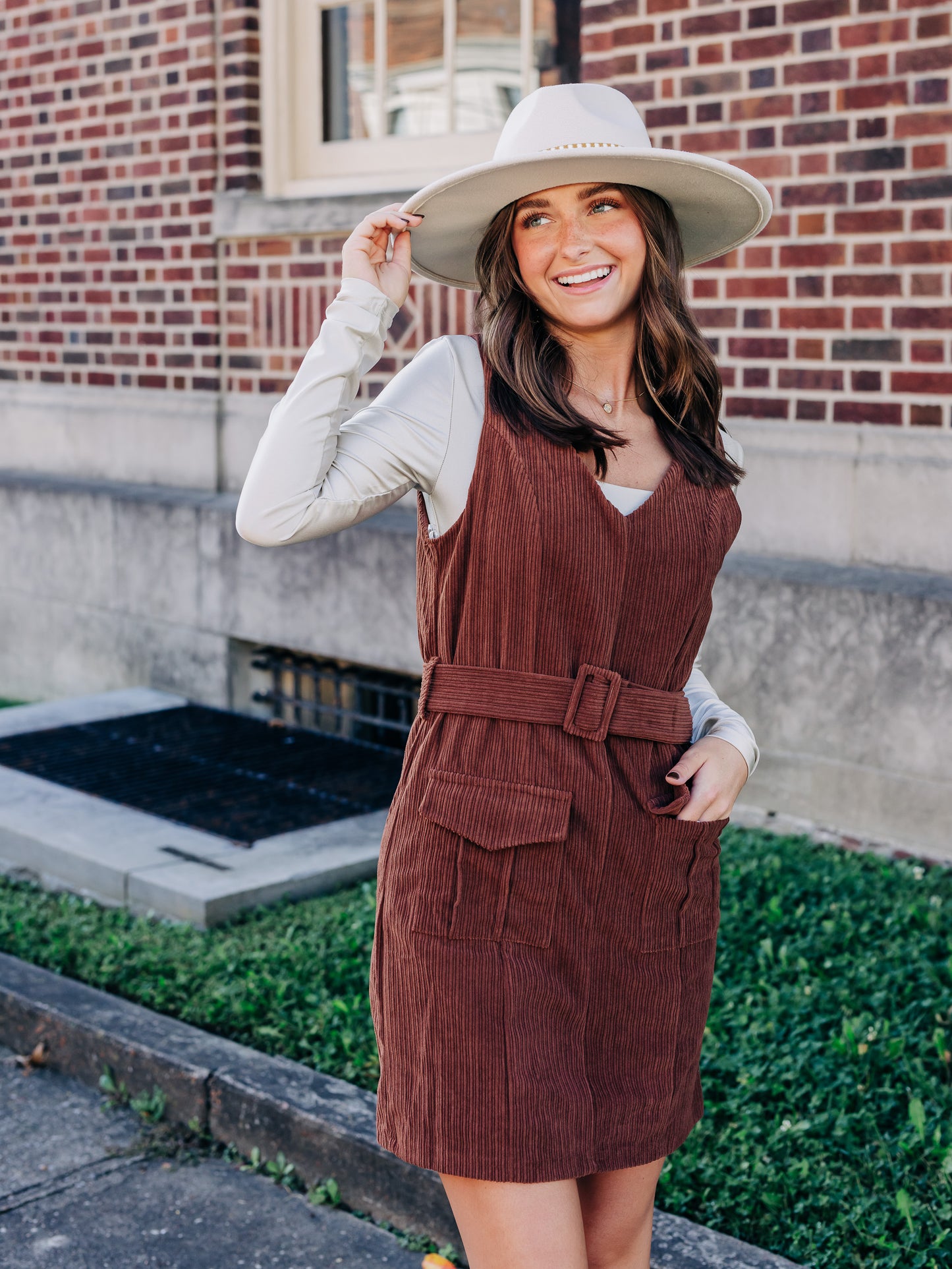 More Than A Memory Brown Dress