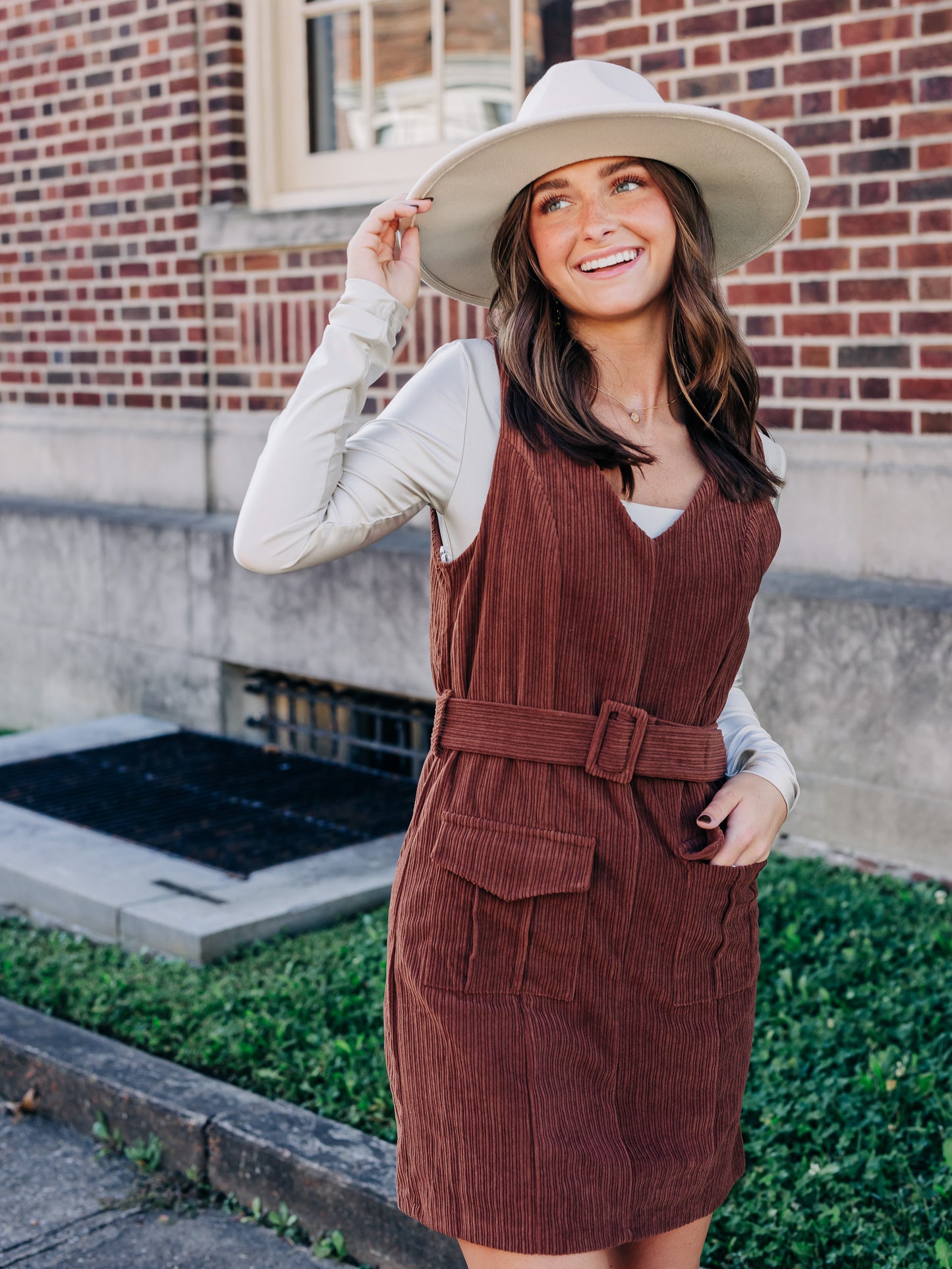 More Than A Memory Brown Dress