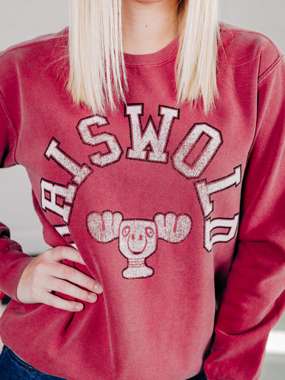 Griswold Graphic Crimson Sweatshirt
